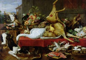 Still Life with a Red Deer